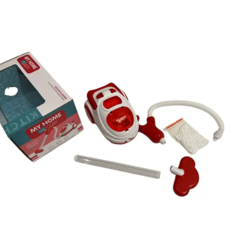 Jucarie realista de tip aspirator din plastic, cu bile, sunete si lumini