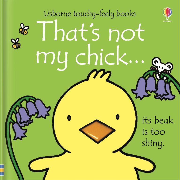 Carte senzoriala That's not my chick..., Usborne, +3 luni