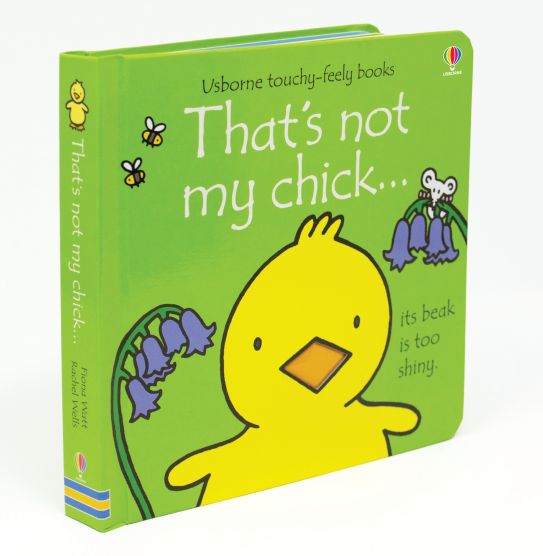 Carte senzoriala That's not my chick..., Usborne, +3 luni