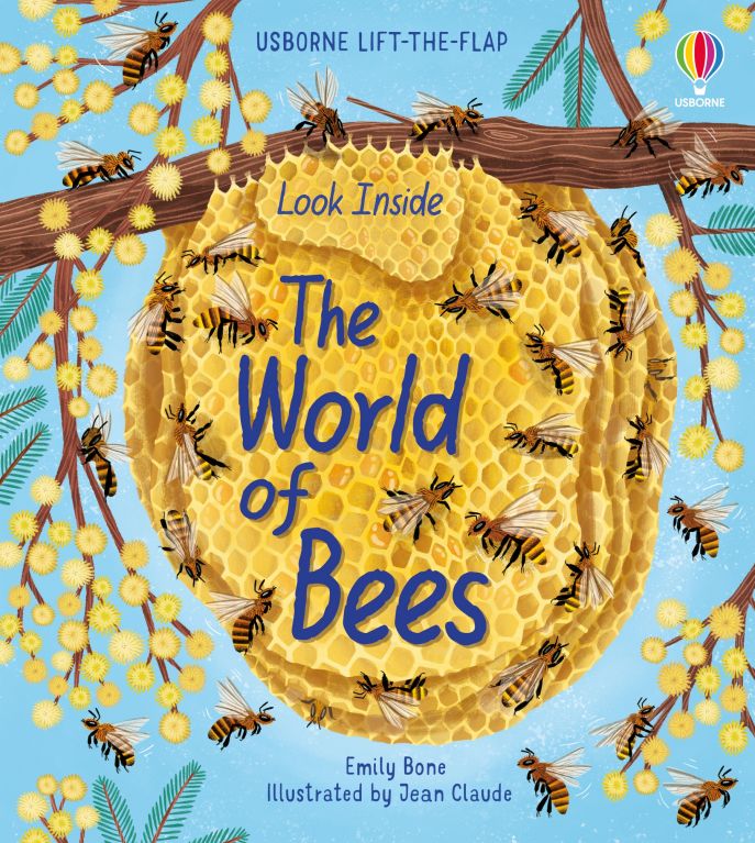 Priveste in interiorul Lumii Albinelor, Look inside the World of Bees, Usborne, +5 ani