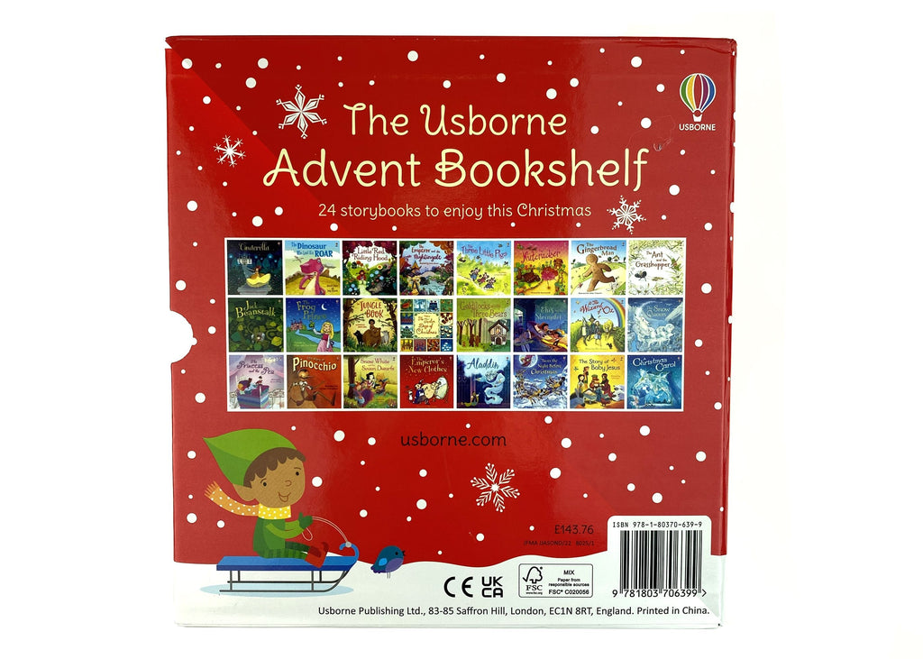 Colectie de 24 de carti de povesti Advent Calendar Book Collection, Usborne, +3 ani