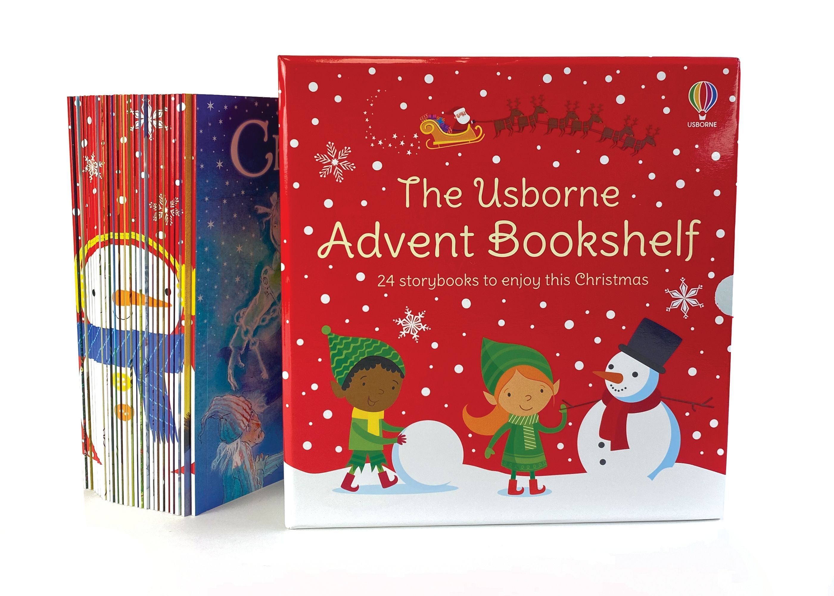Colectie de 24 de carti de povesti Advent Calendar Book Collection, Usborne, +3 ani