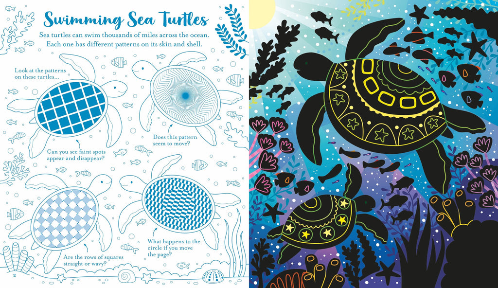 Carte de activitati Lumea Marina Scratch Activities Under the Sea, Usborne, +6 ani