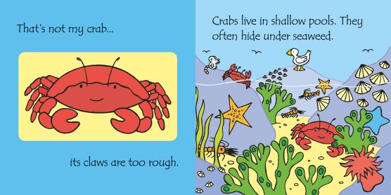 Carte senzoriala cu puzzle That's not my...jigsaw book Under the sea, Usborne, +2 ani