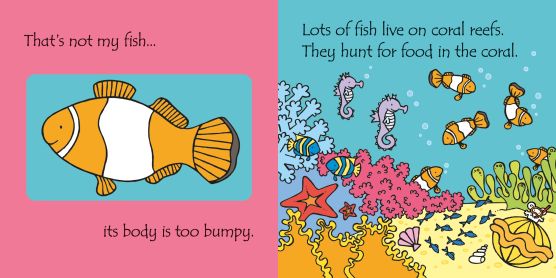 Carte senzoriala cu puzzle That's not my...jigsaw book Under the sea, Usborne, +2 ani