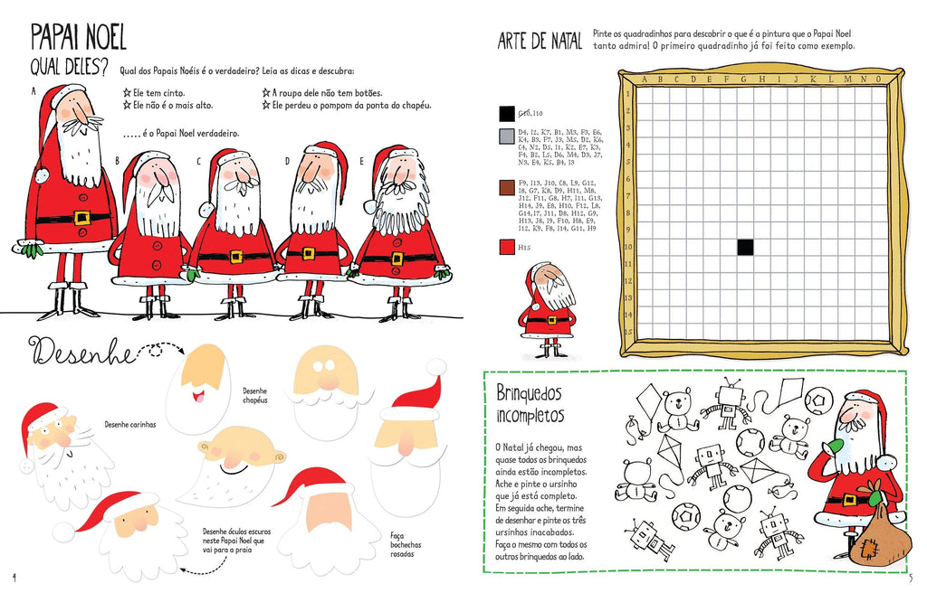 Carte de activitati de Crăciun, Christmas Activity Book, Usborne, +6 ani