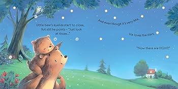 Carte interactiva cu luminite, Twinkly Twinkly Bedtime Book, Usborne, +6 luni