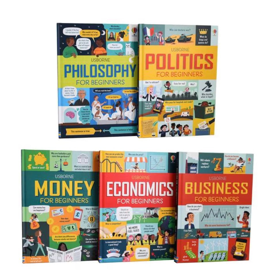 Set de carti Big Subjects for Beginners, Usborne, +10 ani