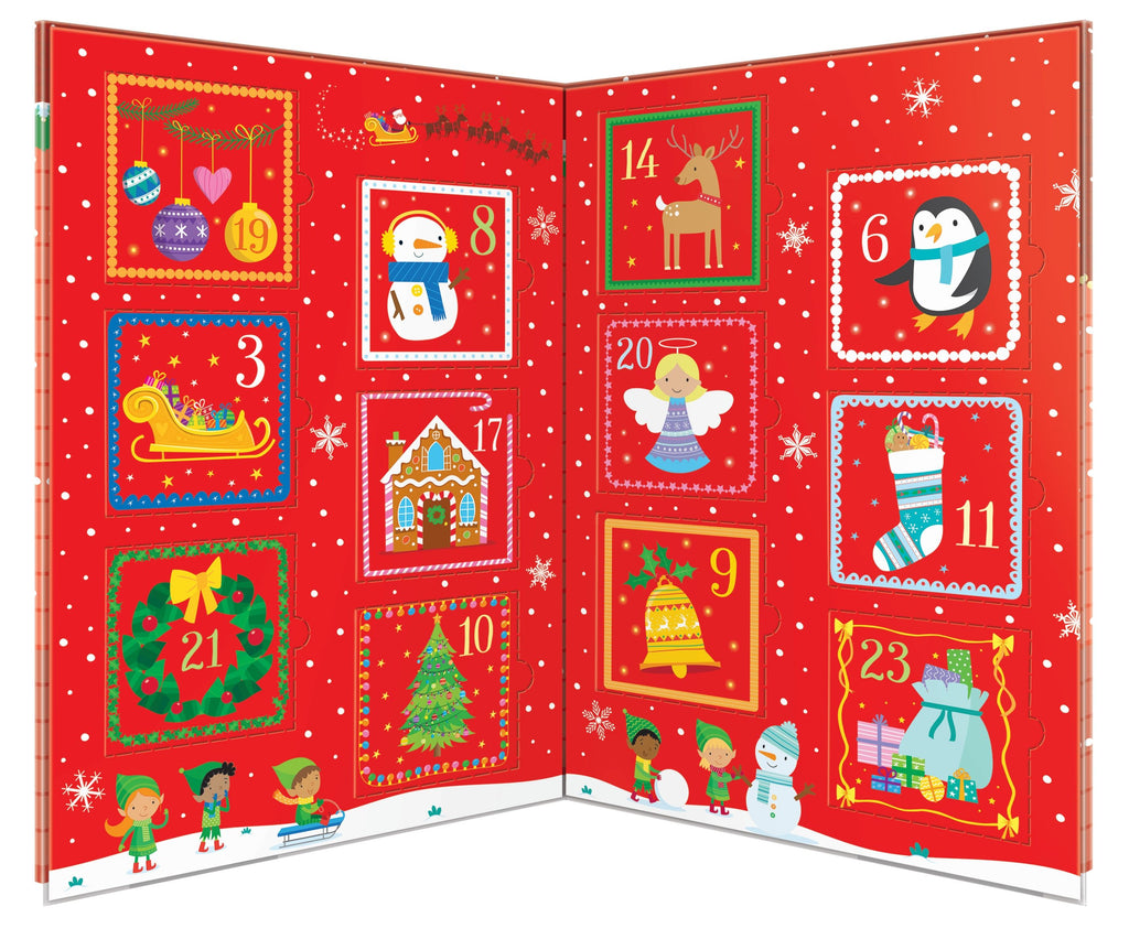 Colectia de carti de Craciun Calendar de Advent, Advent Calendar Book Collection, Usborne, +3 ani