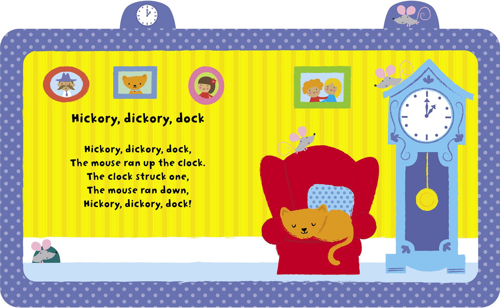 Carte cu sunete Baby's Very First Noisy Nursery Rhymes, Usborne, +12 luni