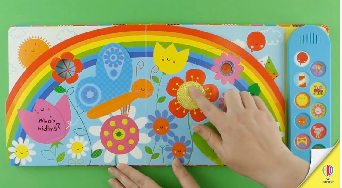 Carte interactiva Baby's Very First Big Playbook, Usborne, +0 luni