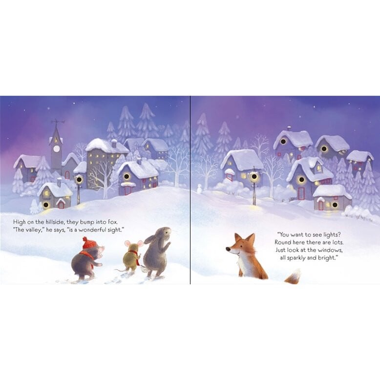 Carte interactiva cu luminite de Craciun - Twinkly Twinkly Christmas Tree, Usborne, +6 luni