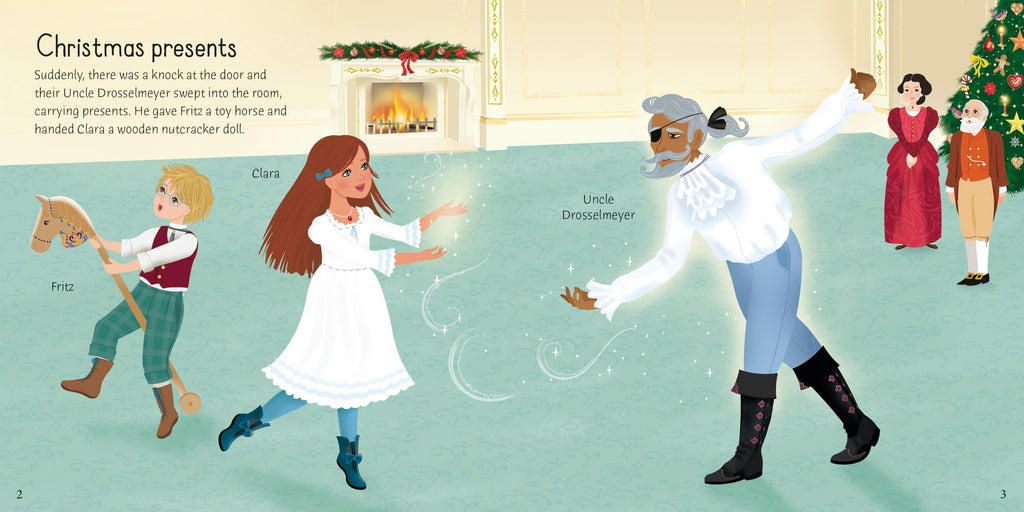 Advent Calendar cu autocolante si povesti, "Sticker Dolly Dressing Advent Calendar", Usborne, +5 ani