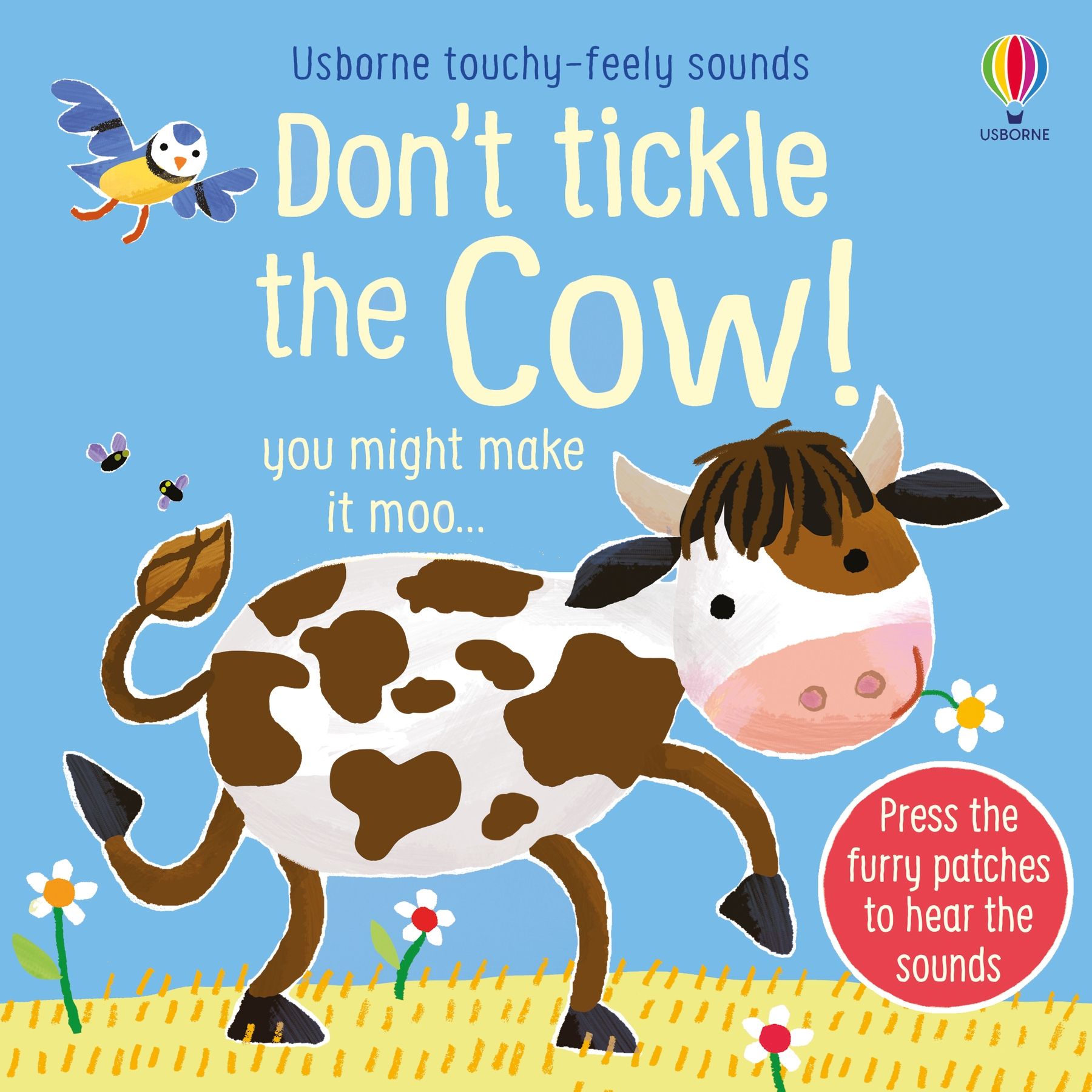 Cartea cu sunete Nu gadila vaca!, Don't Tickle the Cow!, Usborne, +6 luni