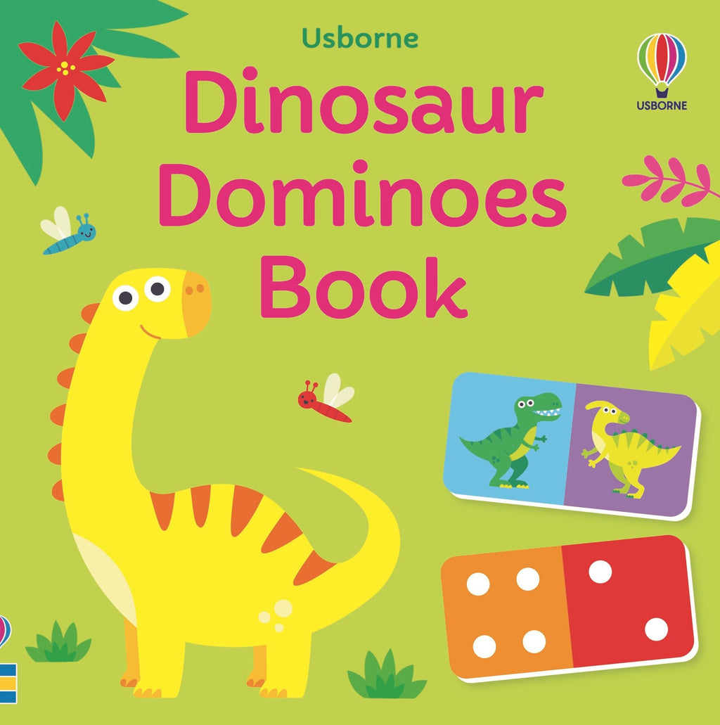 Joc de domino cu dinozauri Dinosaur Dominoes Game, Usborne, +3 ani