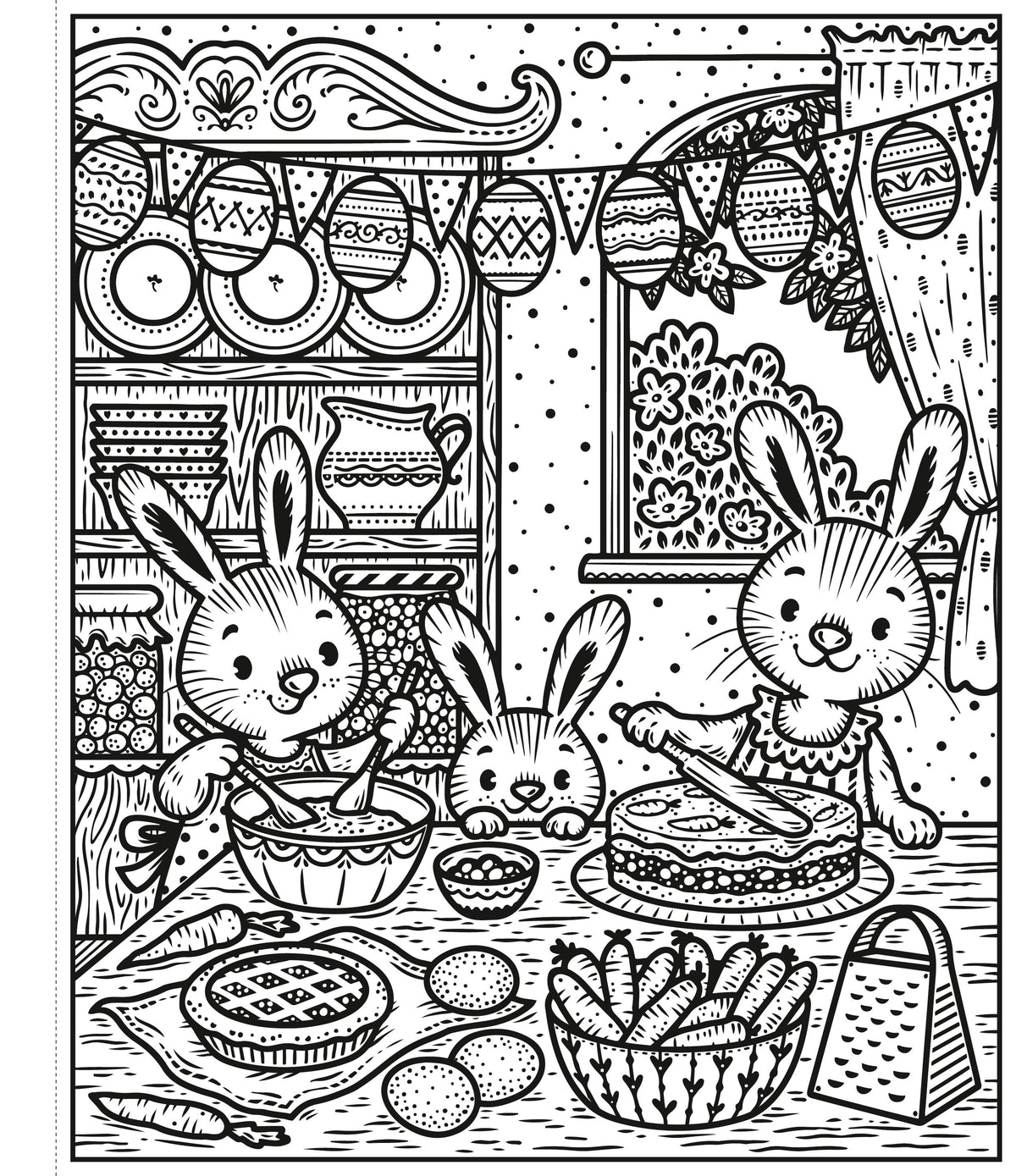 Carte de pictat cu apa Easter Magic Painting Book, Usborne, +5 ani