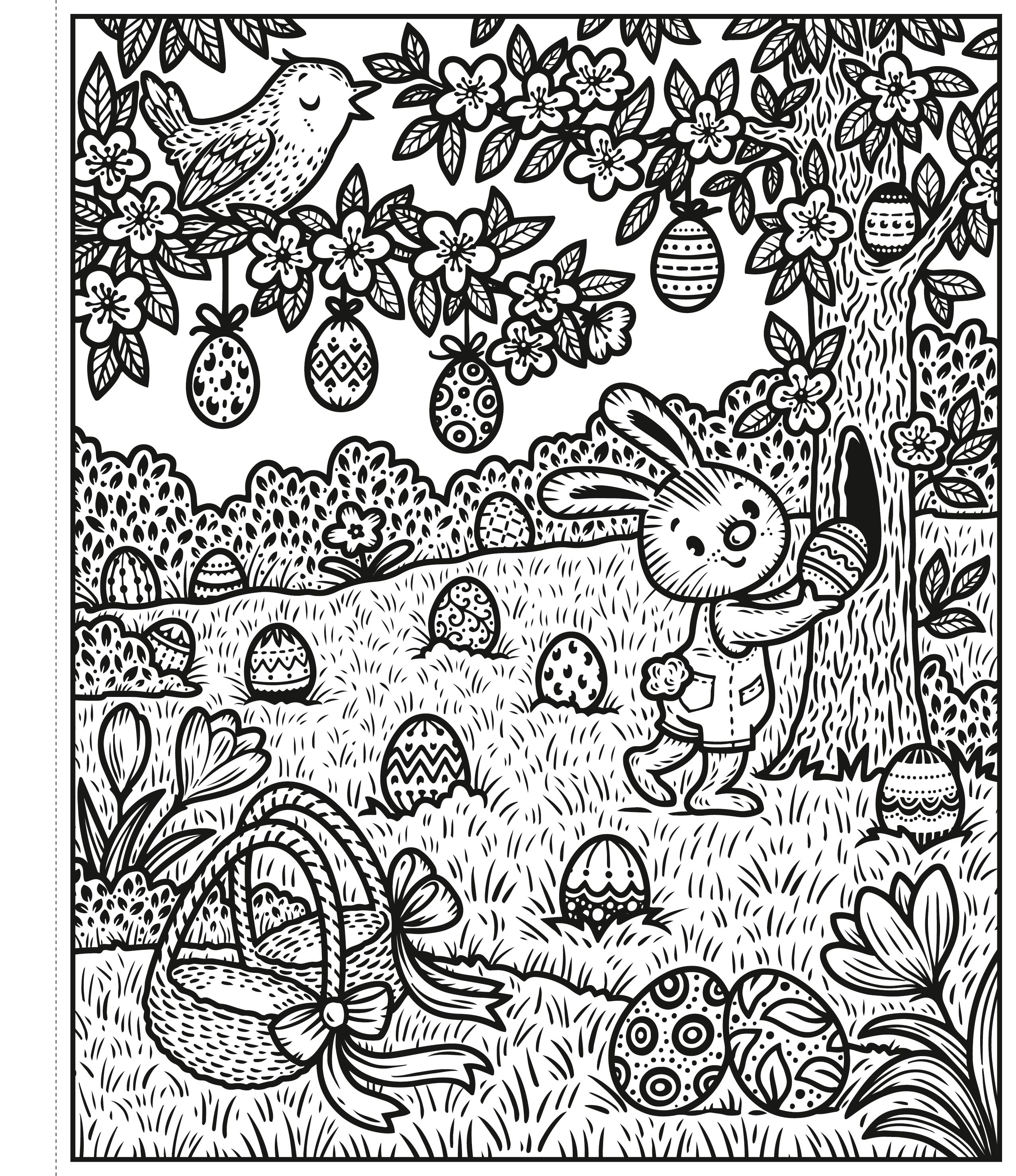 Carte de pictat cu apa Easter Magic Painting Book, Usborne, +5 ani