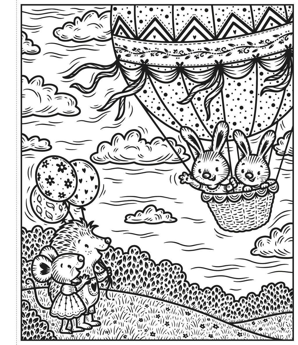 Carte de pictat cu apa Easter Magic Painting Book, Usborne, +5 ani