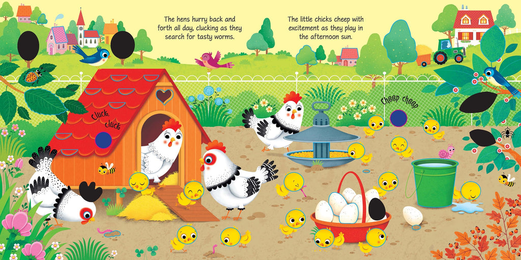 Carte cu sunete de la ferma, Farm Sounds, Usborne, +3 ani