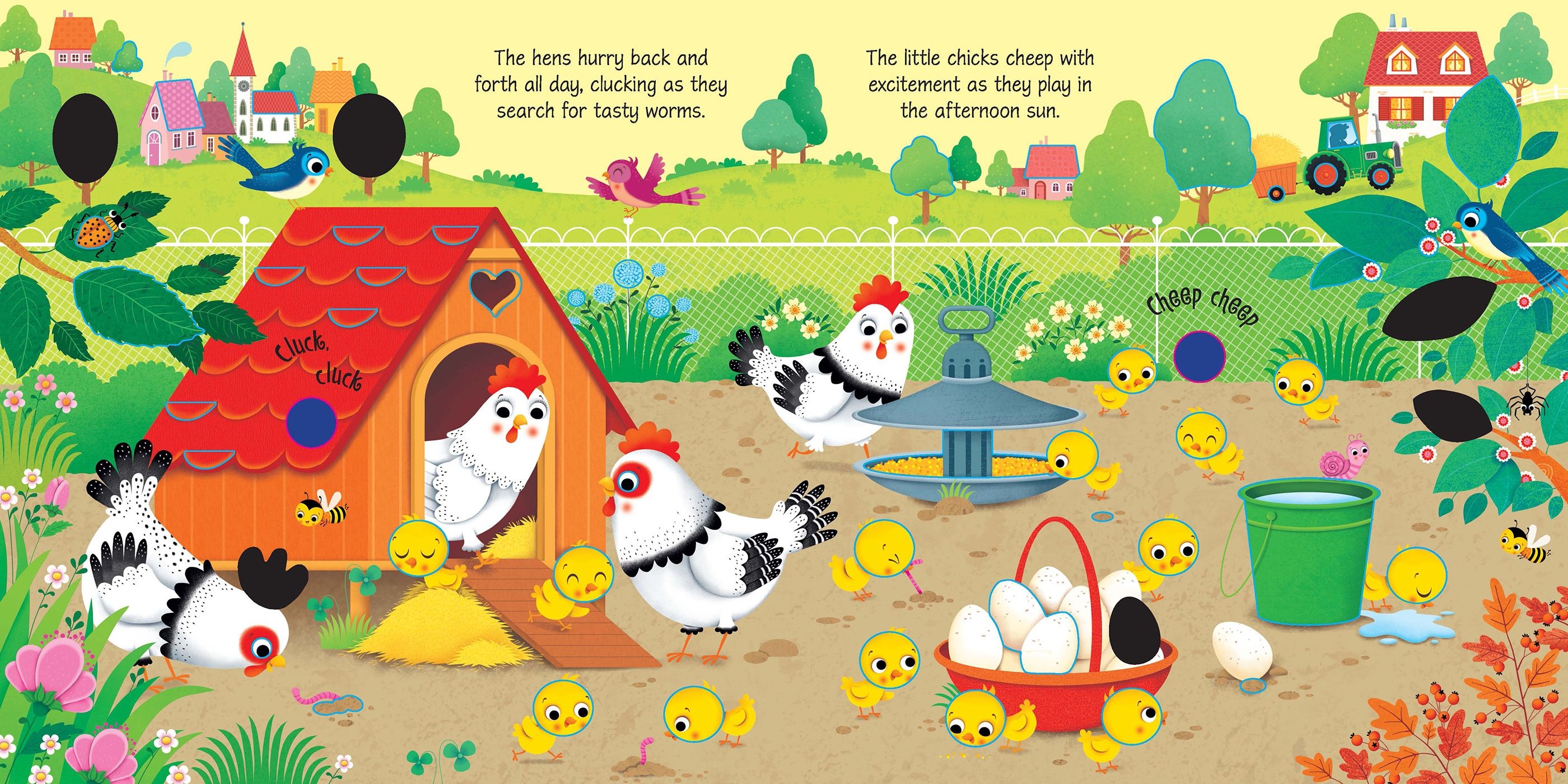 Carte cu sunete de la ferma, Farm Sounds, Usborne, +3 ani