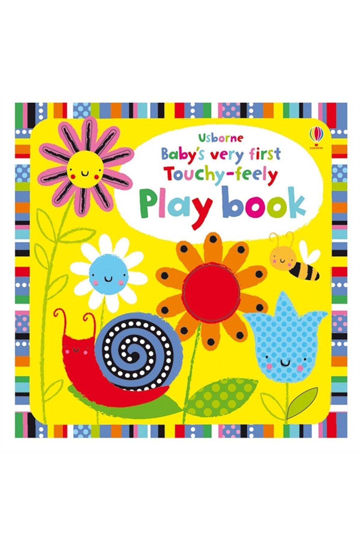 Prima carte de joaca Baby's very first big playbook, Usborne, +0 luni