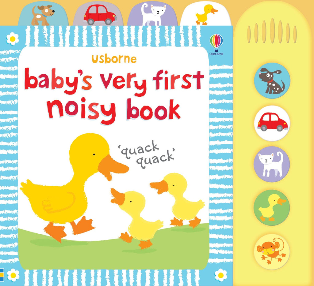 Carte cu sunete Baby's very first noisy book, Usborne, +9 luni
