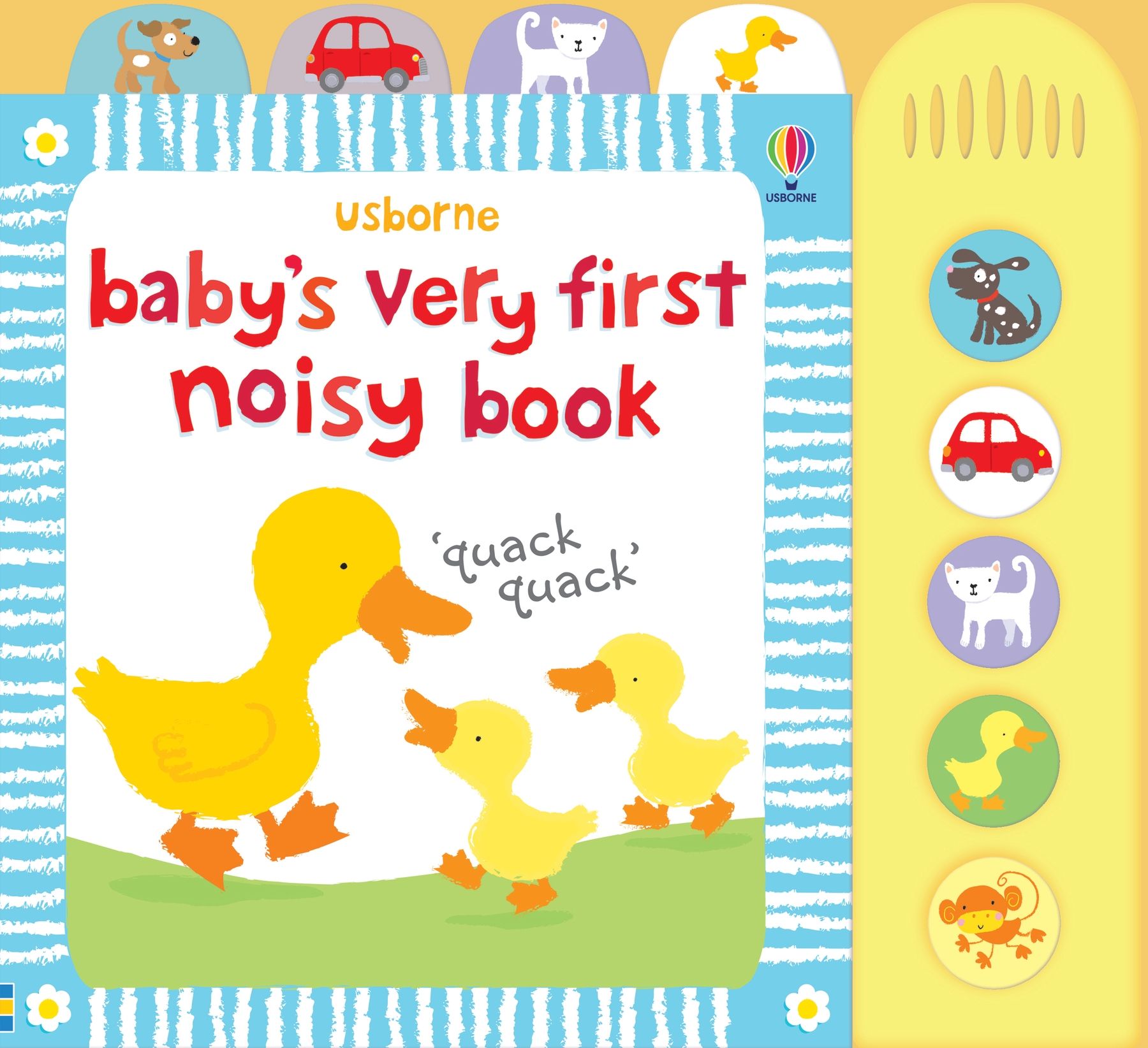 Carte cu sunete Baby's very first noisy book, Usborne, +9 luni