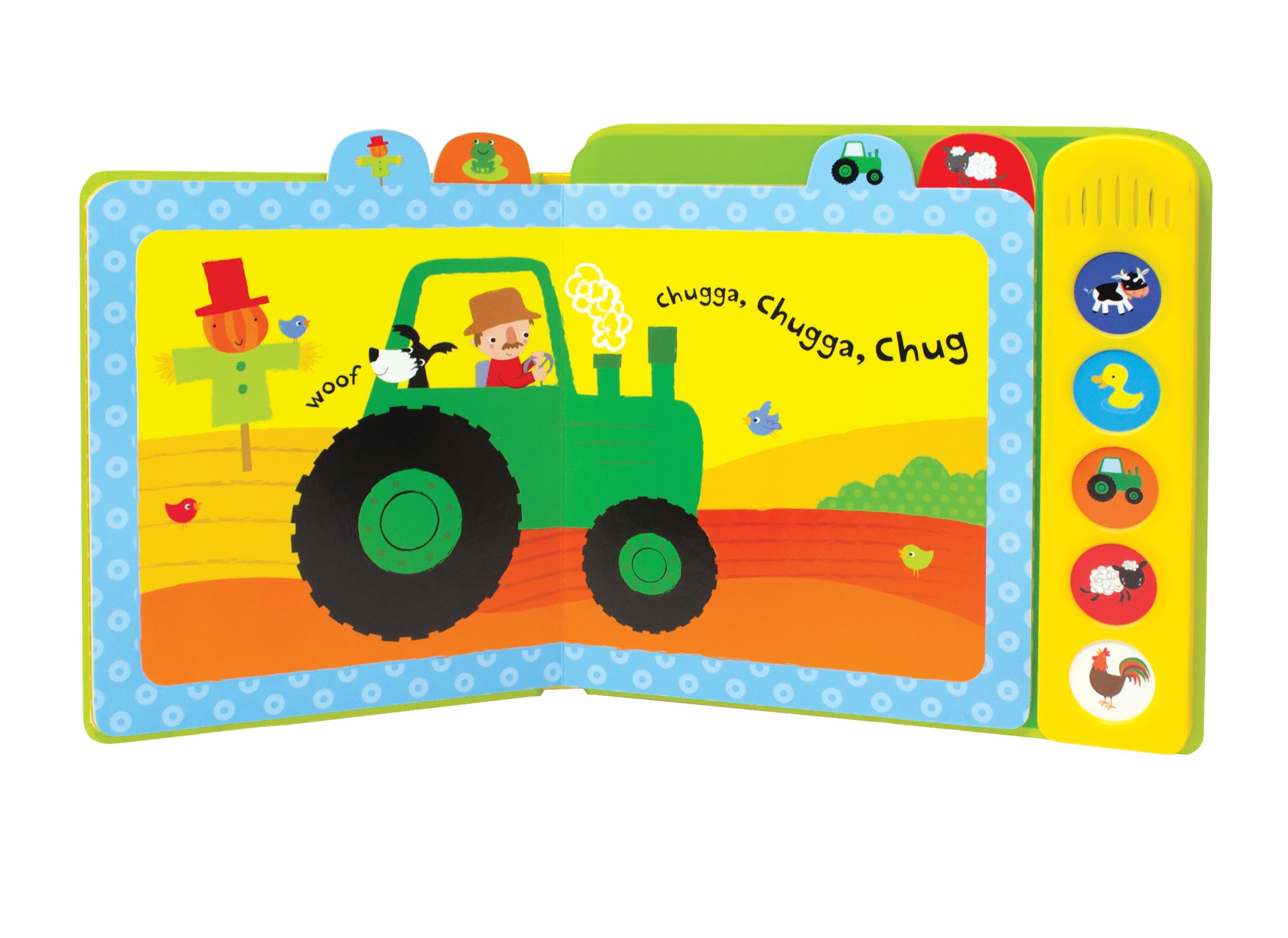 Prima carte cu sunete Ferma, Baby's Very First Noisy Book Farm, Usborne, +12 luni
