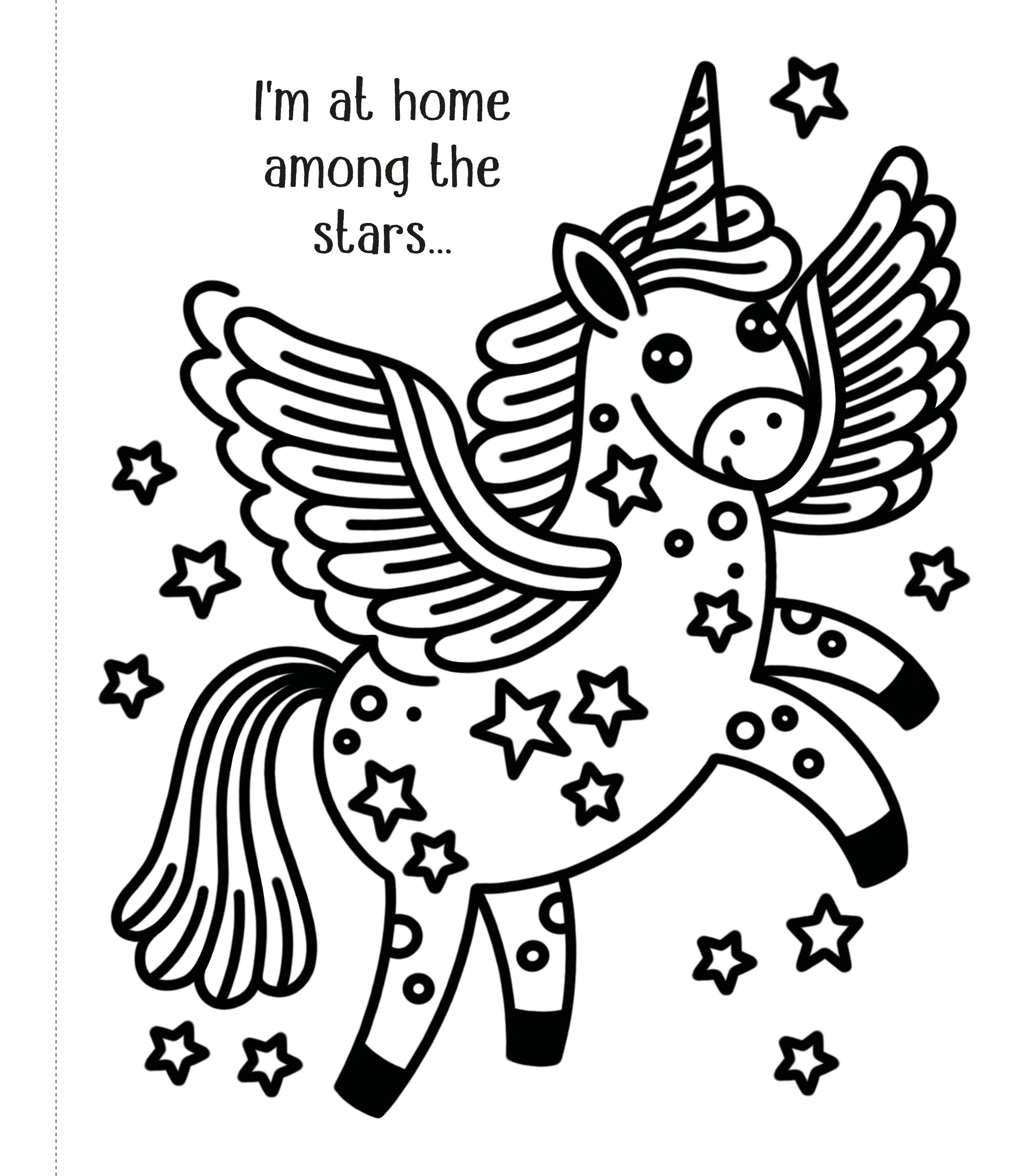 Carte de pictat cu apa cu unicorni First Magic Painting Cute Unicorns, Usborne, +3 ani