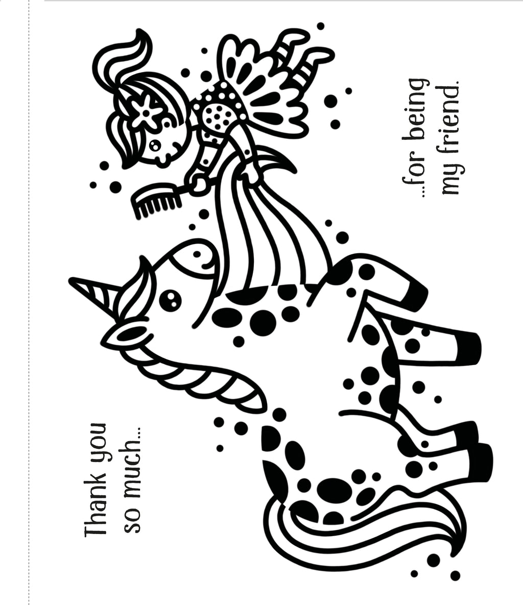 Carte de pictat cu apa cu unicorni First Magic Painting Cute Unicorns, Usborne, +3 ani