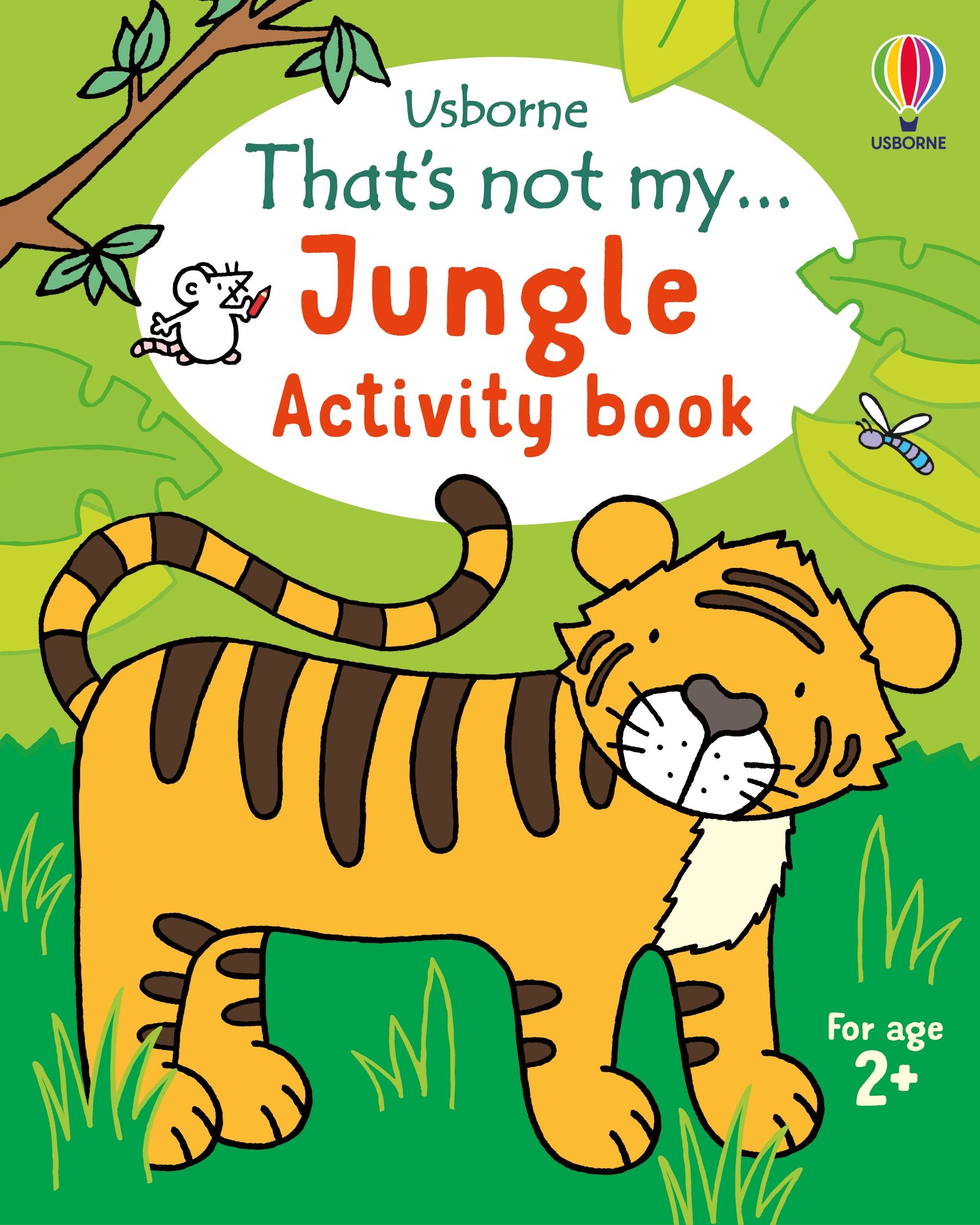 Carte de activitati cu animale din jungla, din colectia "That's not my...", Usborne, +2 ani