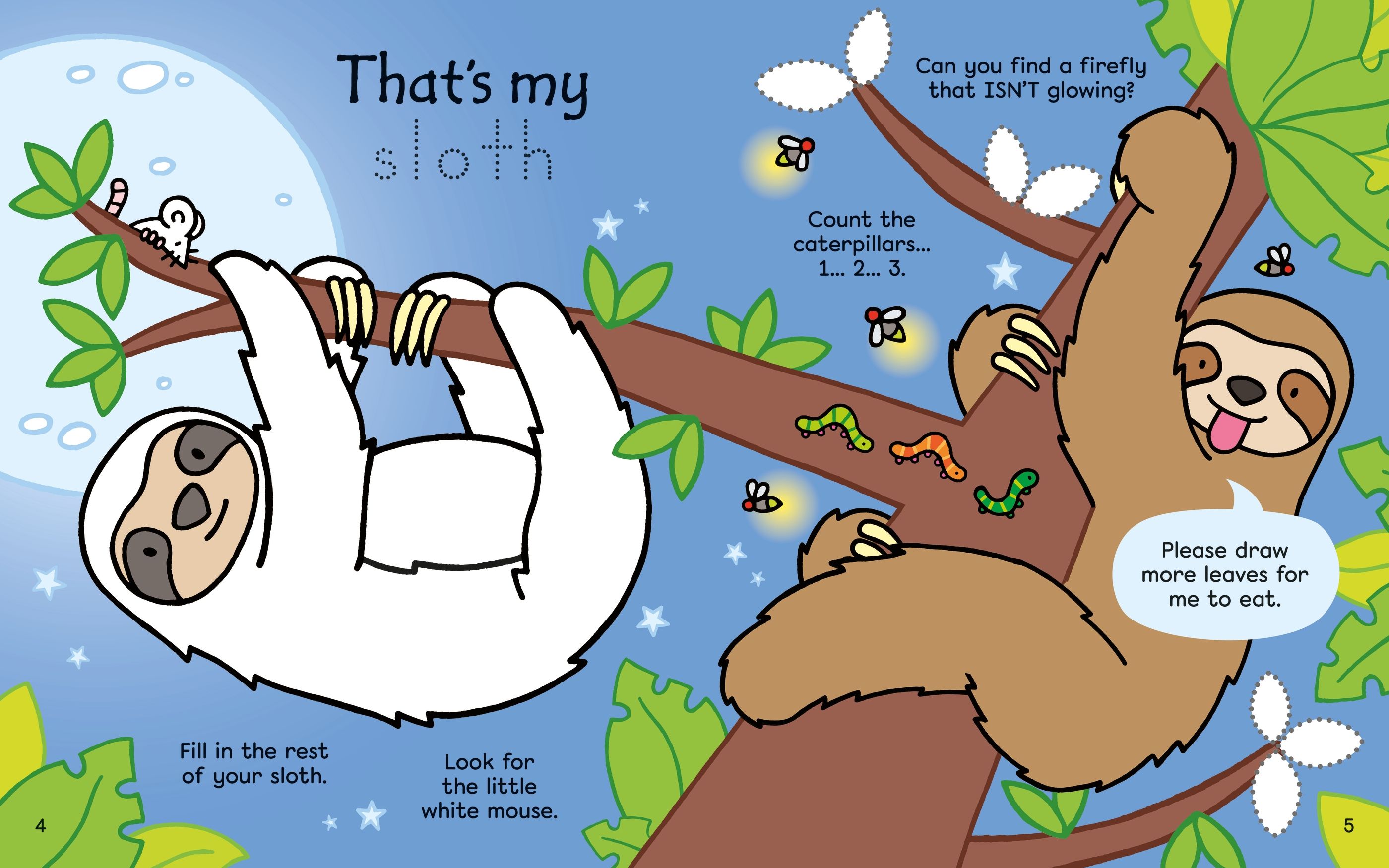 Carte de activitati cu animale din jungla, din colectia "That's not my...", Usborne, +2 ani