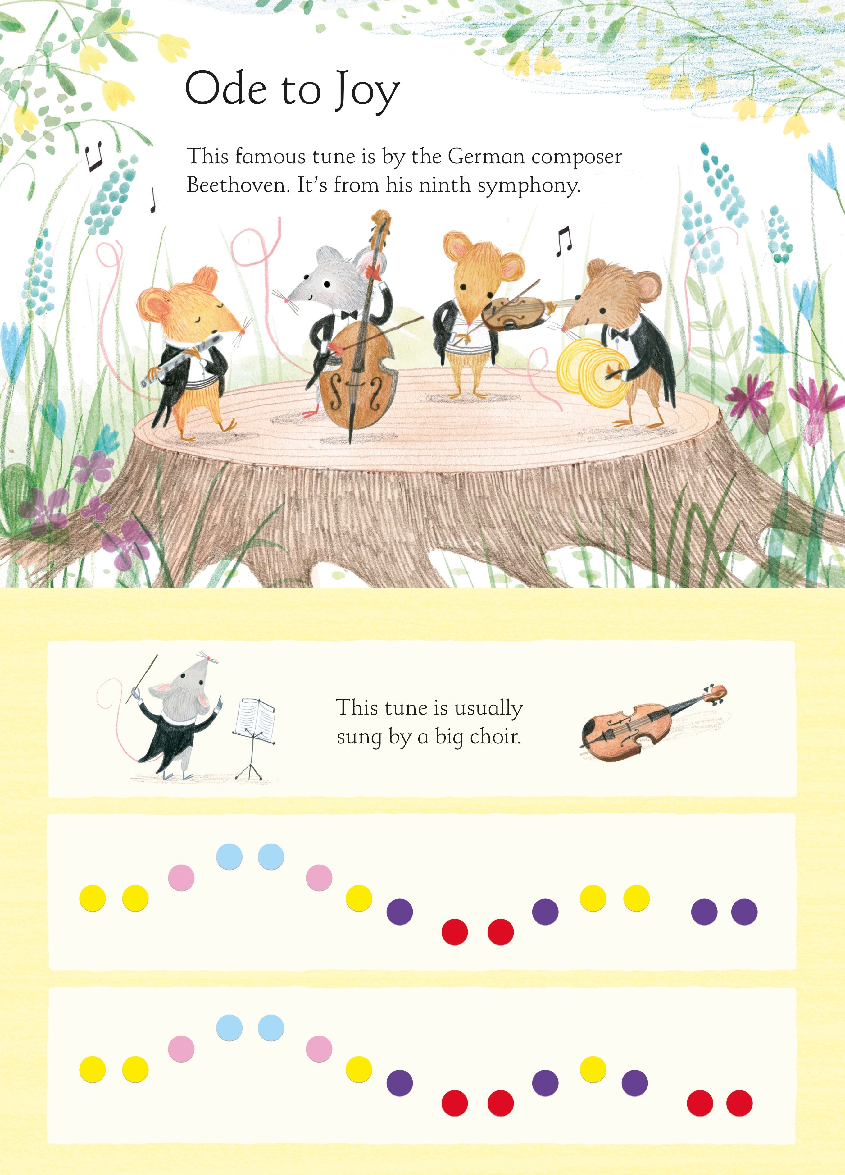 Carte muzicala interactiva Prima mea carte cu pian, My First Keyboard Book, Usborne, +3 ani