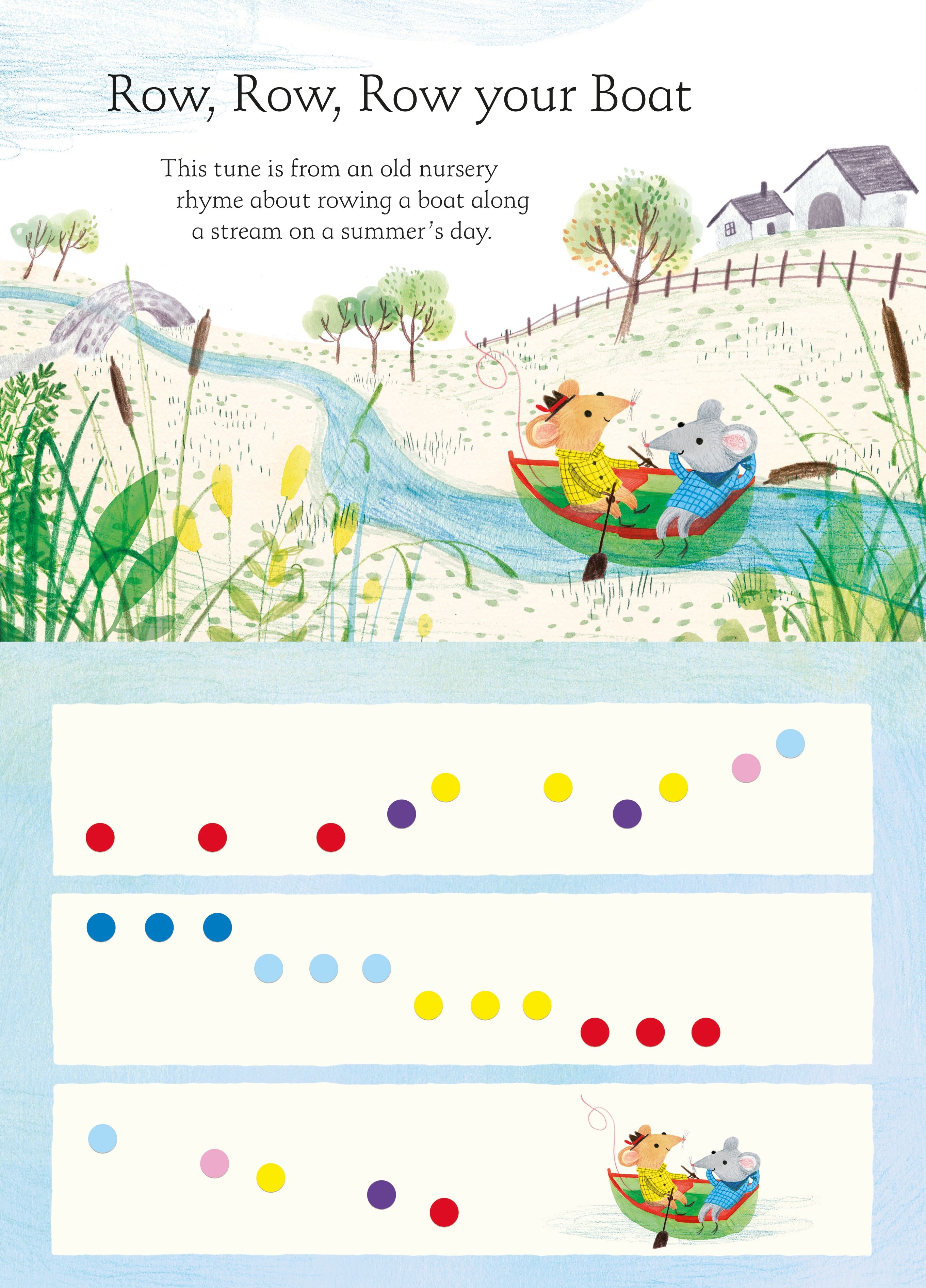Carte muzicala interactiva Prima mea carte cu pian, My First Keyboard Book, Usborne, +3 ani
