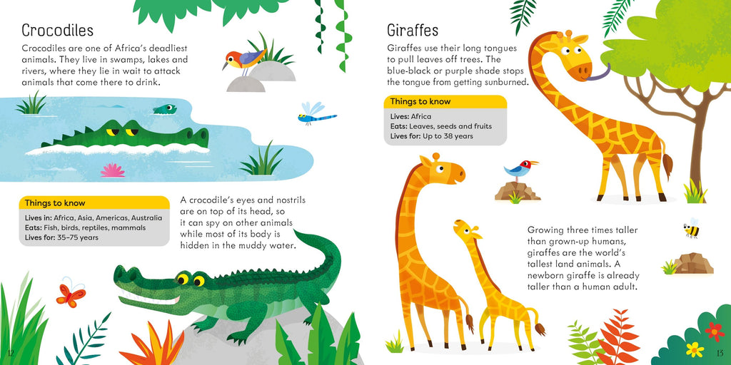 Carte si joc pentru copii - "Ludo Board Game Animals", Usborne, +3ani