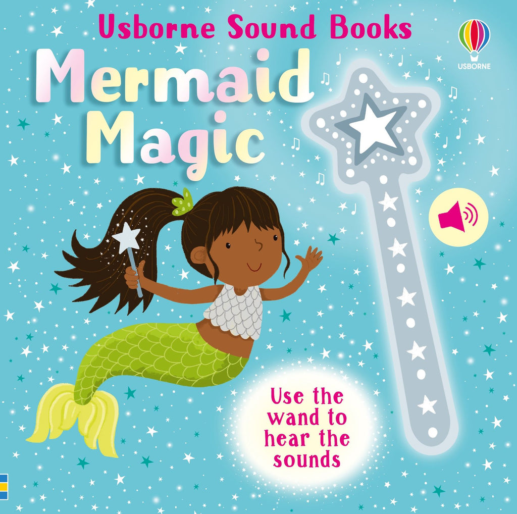 Carte interactiva cu bagheta si sunete: "Wand Books: Mermaid Magic", Usborne, +3 ani