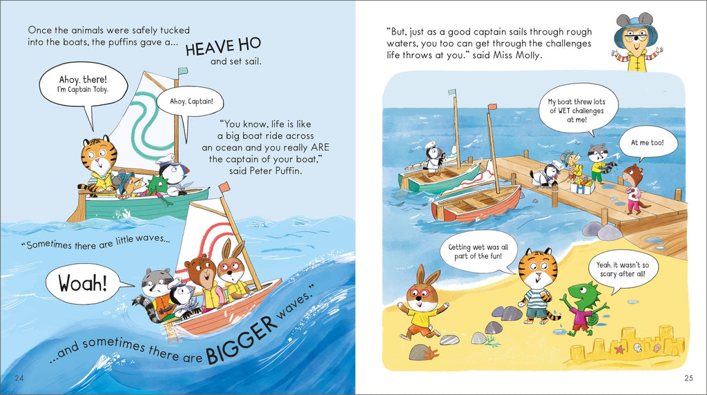 Carte de povesti Scoala de fericire a Domnisoarei Molly, Miss Molly's School of Happiness, Usborne, +3 ani