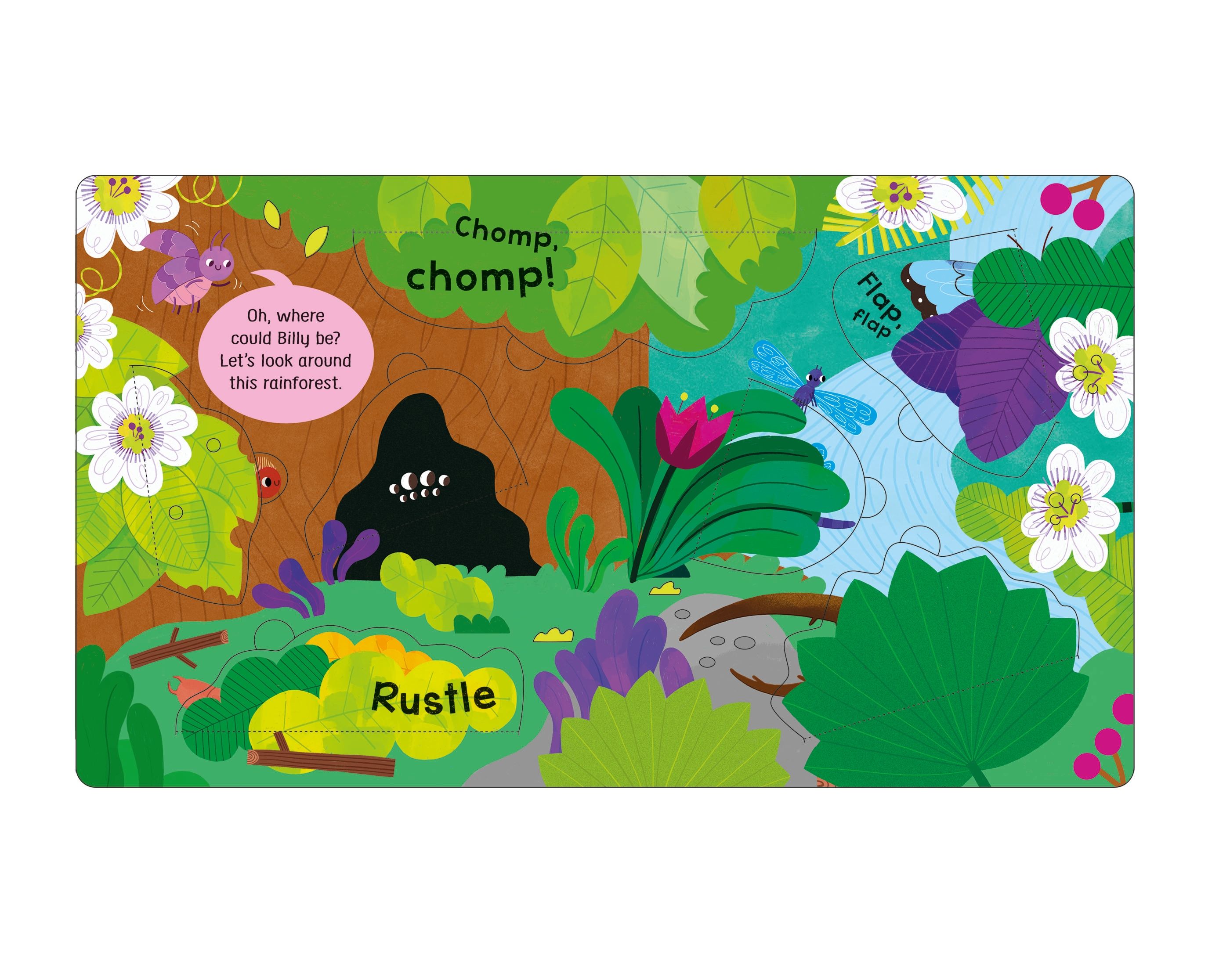 Carte cu clapete My First Lift-the-flap Spot and Say Bugs, Usborne, +2 ani