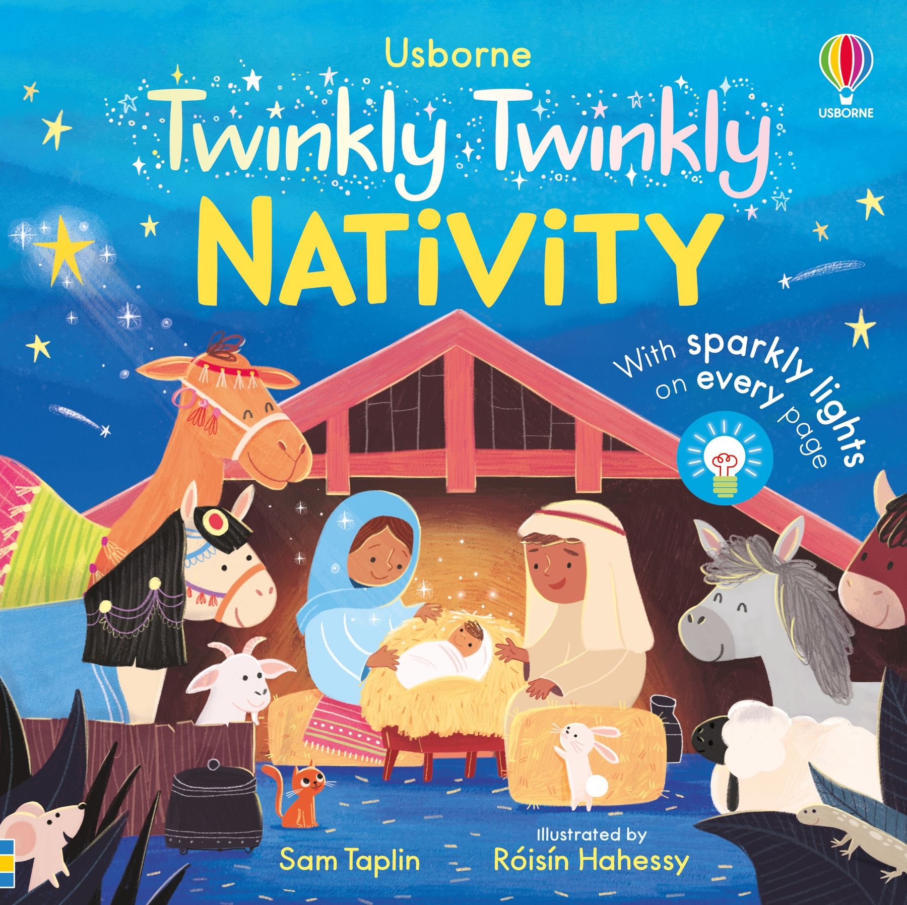 Carte cu luminite Povestea Nasterii Domnului, Twinkly Twinkly, Usborne, +12 luni