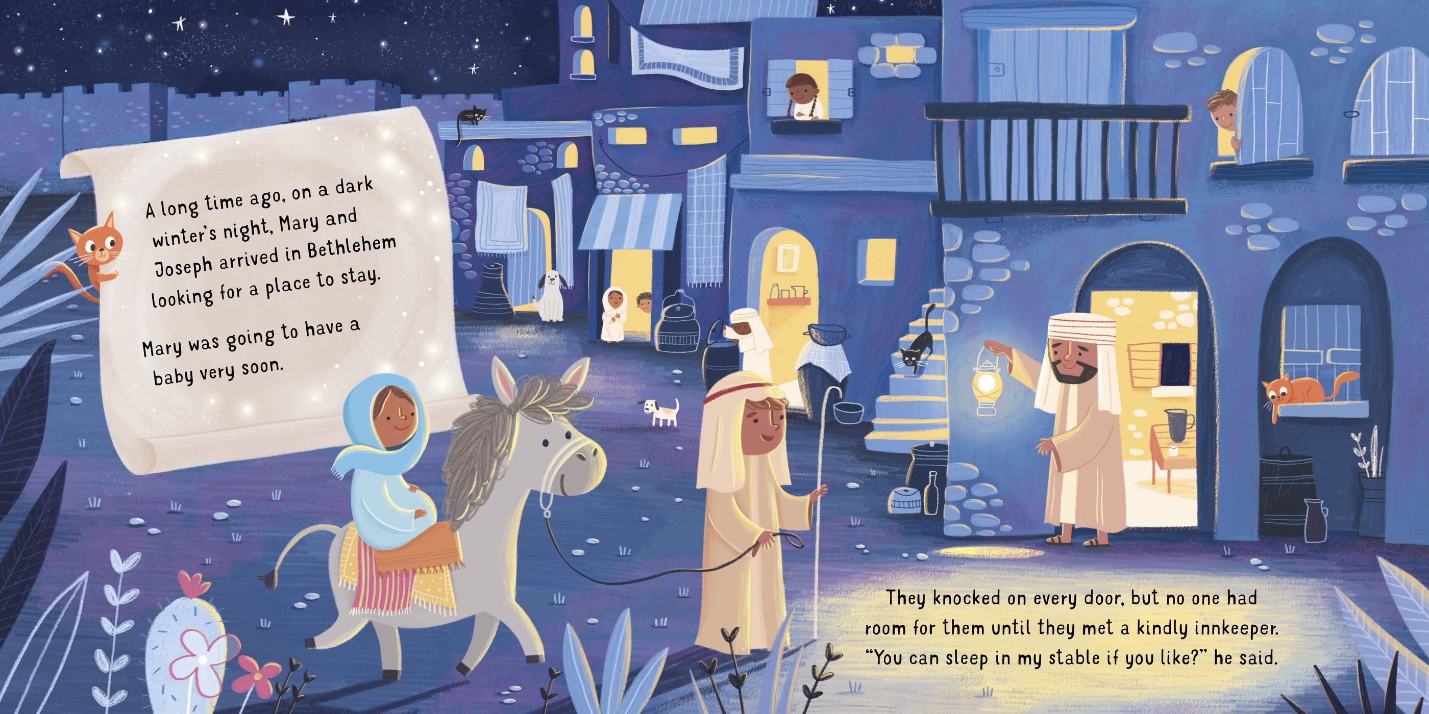 Carte cu luminite Povestea Nasterii Domnului, Twinkly Twinkly, Usborne, +12 luni