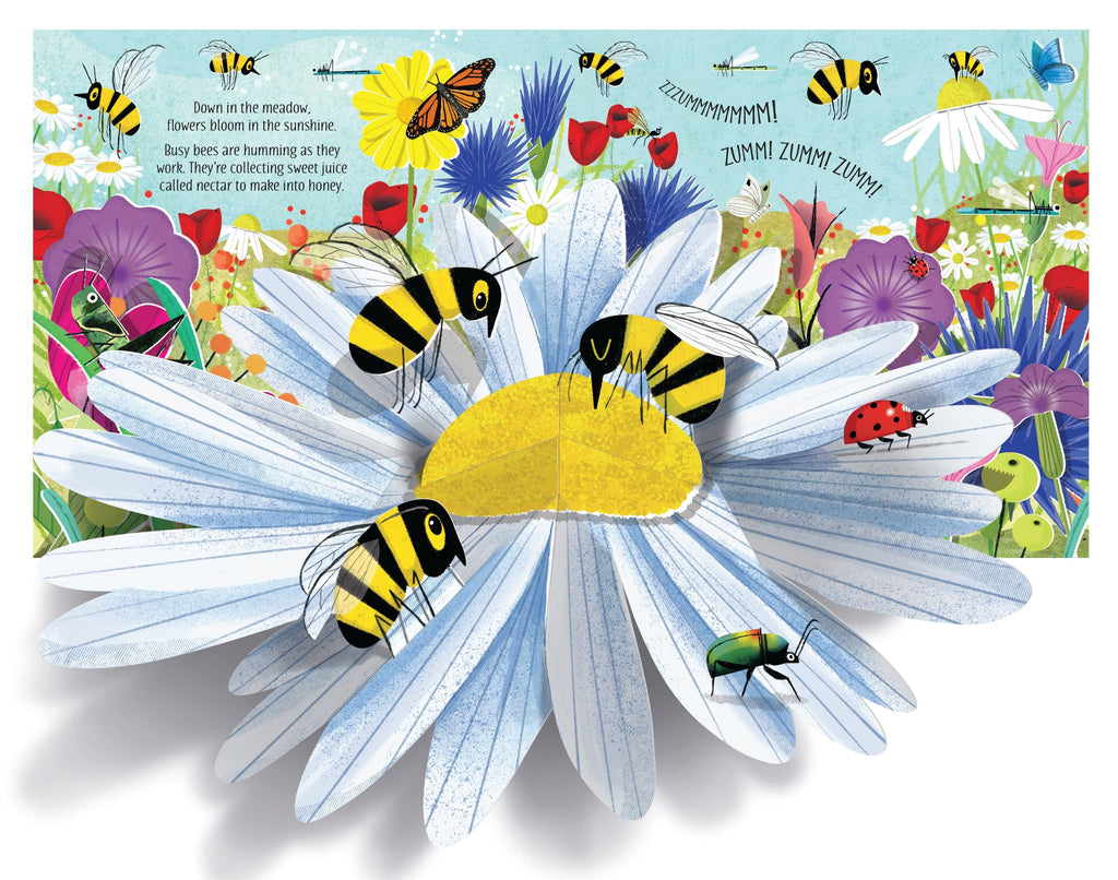 Carte interactiva cu elemente 3D Natura, Pop-Up Nature, Usborne, +5 ani