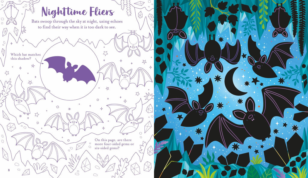 Carte de activitati Scratch Activities Night Sky, Usborne, +6 ani
