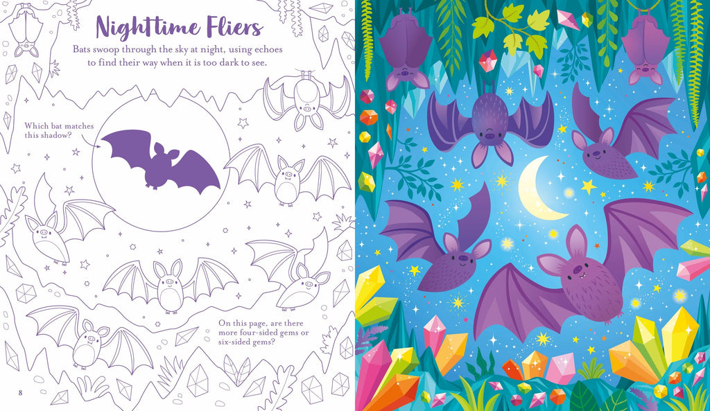 Carte de activitati Scratch Activities Night Sky, Usborne, +6 ani
