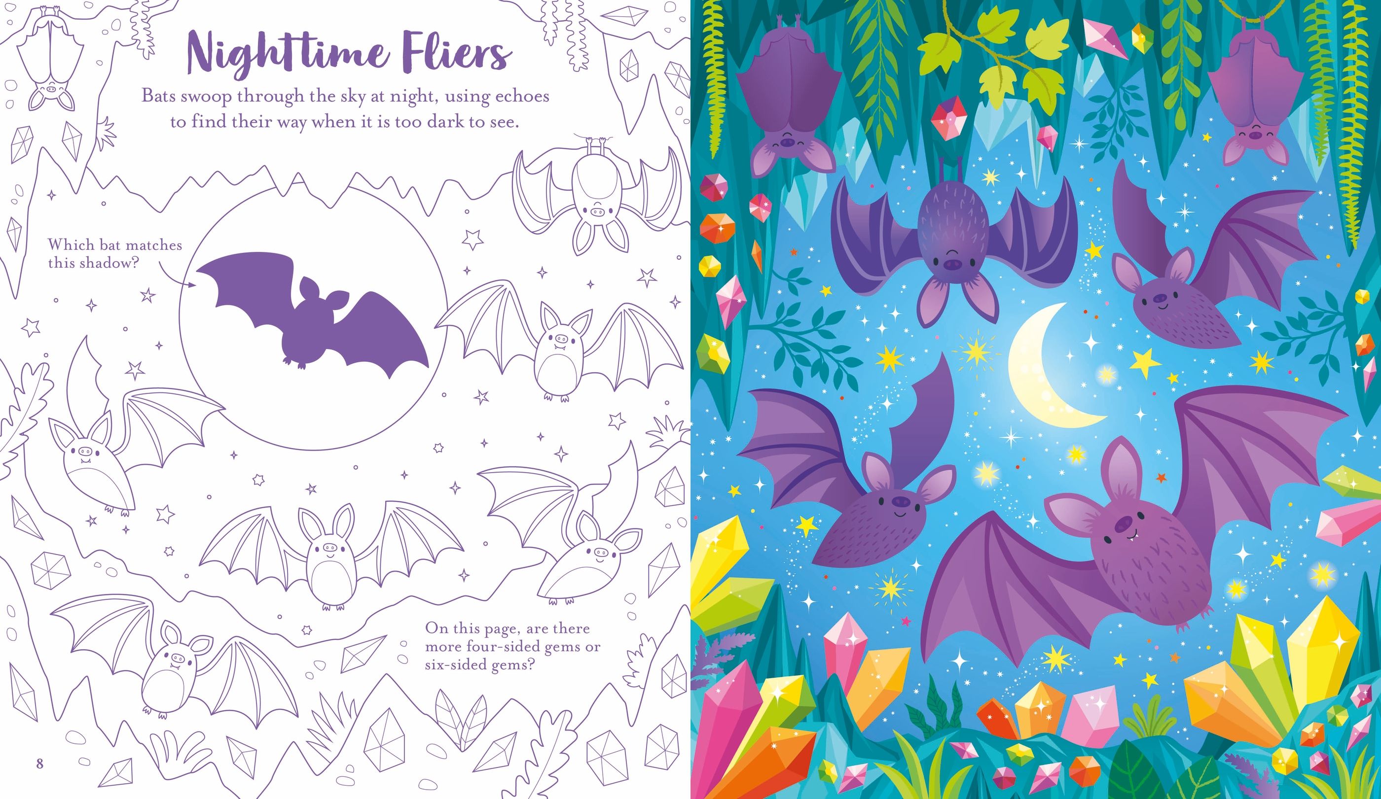 Carte de activitati Scratch Activities Night Sky, Usborne, +6 ani