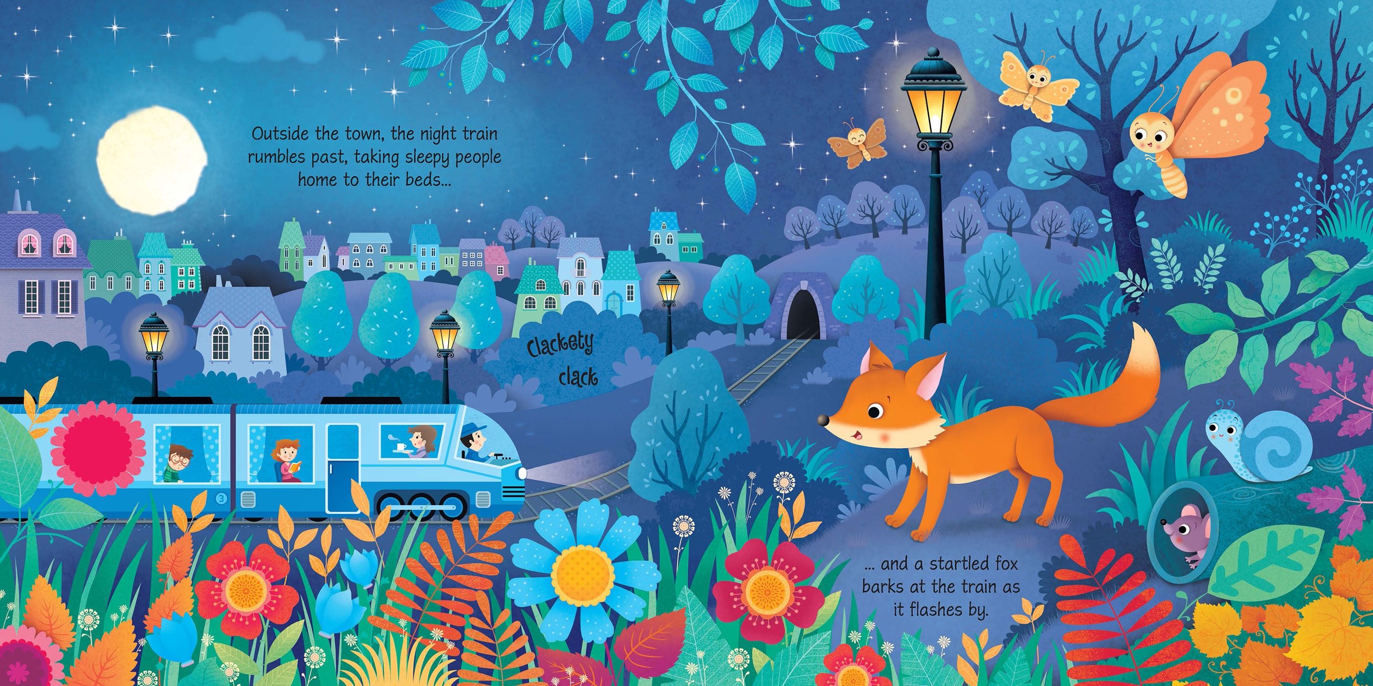 Cartea cu sunete Sunetele noptii, Night Sounds, Usborne, +3 ani