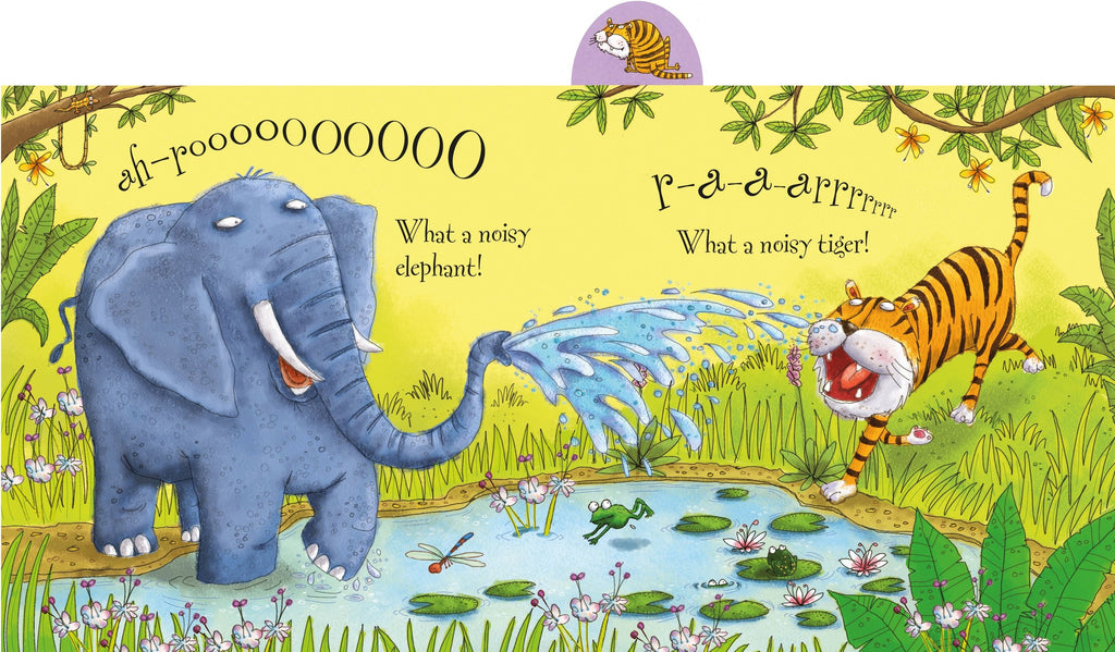Carte cu sunete Noisy Jungle, Usborne, +3 ani