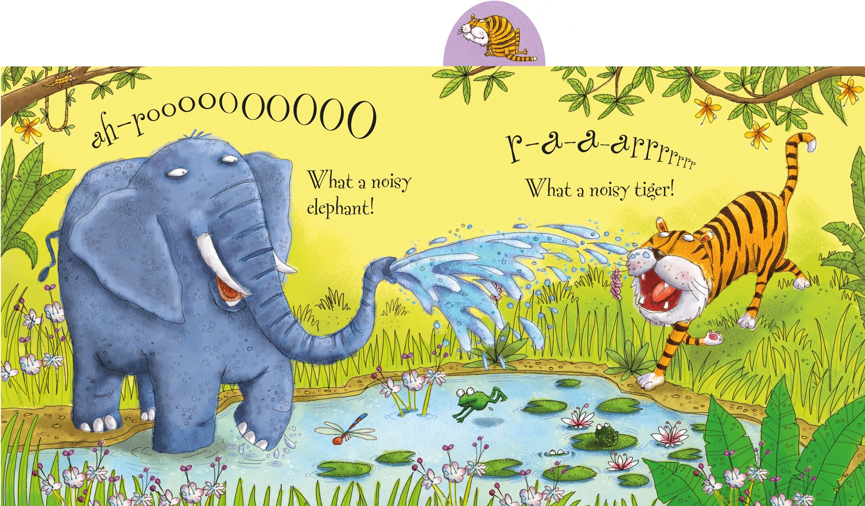 Carte cu sunete Noisy Jungle, Usborne, +3 ani