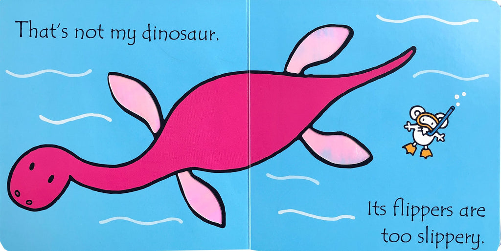 Carte senzoriala Acesta nu e dinozaurul meu..., That's not my dinosaur…, Usborne, +3 luni