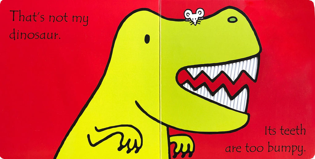 Carte senzoriala Acesta nu e dinozaurul meu..., That's not my dinosaur…, Usborne, +3 luni