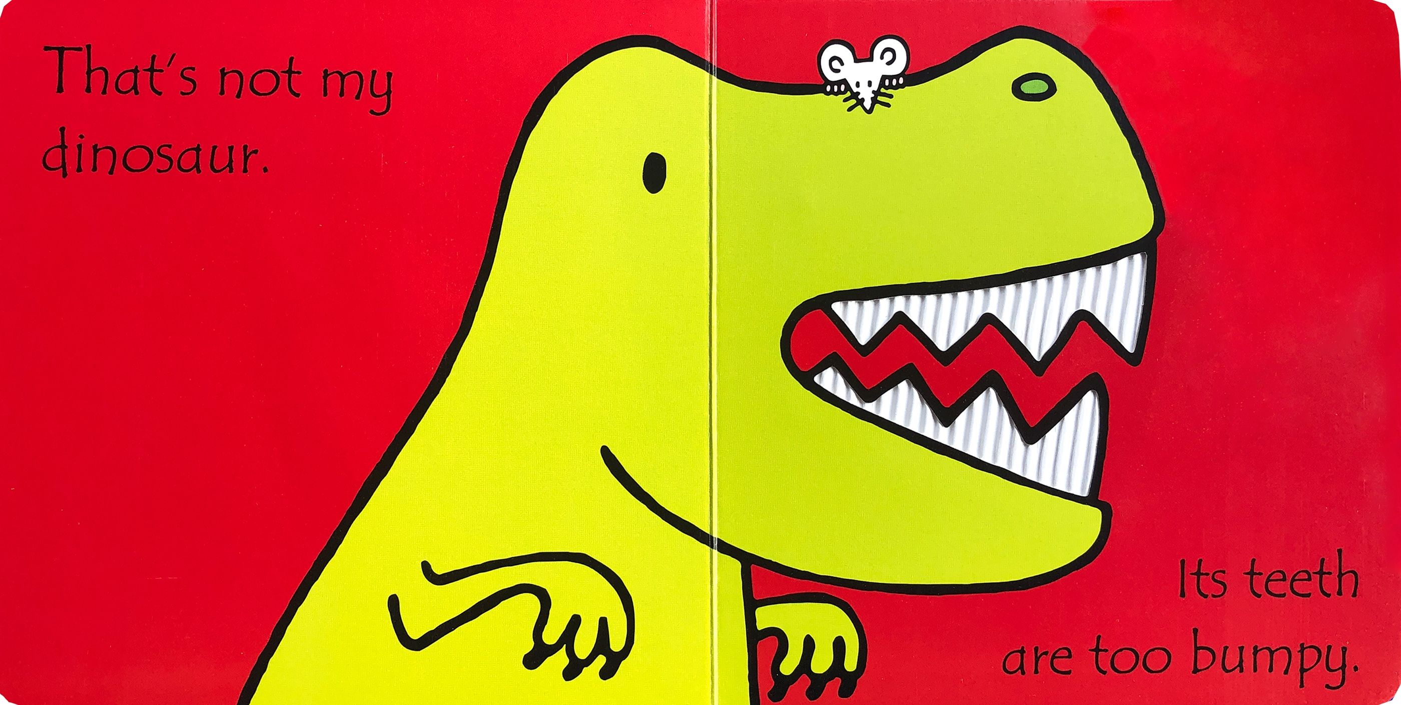 Carte senzoriala Acesta nu e dinozaurul meu..., That's not my dinosaur…, Usborne, +3 luni